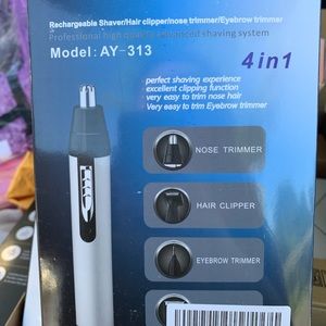 Rechargeable nose trimmer hair trimmer clippers
